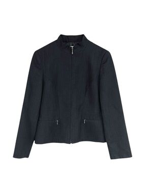 Vintage‎ Pendleton 100% Virgin Wool Jacket/Blazer Women’s 6 US Dark Grey Zip